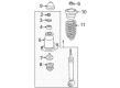 2007 Scion tC Shock And Strut Mount Diagram - 48750-21060