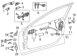 2017 Toyota Prius Prime Power Window Switch Diagram - 84810-47010