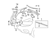 Toyota Highlander Wiper Motor Diagram - 85110-0E050