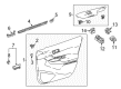 2019 Toyota Prius AWD-e Mirror Switch Diagram - 84872-12150