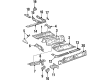 Toyota Supra Front Cross-Member Diagram - 57451-14050