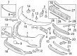 Toyota Prius AWD-e License Plate Diagram - 52114-47310