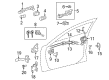 2007 Toyota Camry Door Lock Cylinder Diagram - 69052-33300