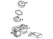 1988 Toyota Corolla Heater Core Diagram - 87107-12340