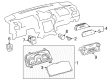 2012 Toyota Camry Blower Control Switches Diagram - 55900-06370