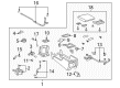 2019 Toyota Land Cruiser A/C Switch Diagram - 88470-60050