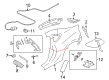 Scion FR-S Fuel Door Diagram - SU003-01473