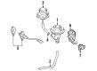 1995 Toyota Celica EGR Tube Diagram - 25601-16050