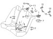 2020 Toyota Camry Seat Belt Diagram - 73470-06221-C0