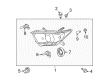 2011 Toyota Highlander Headlight Diagram - 81110-0E110