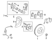 2010 Scion xB Brake Disc Diagram - 43512-42040