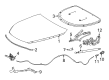 2022 Toyota Mirai Lift Support Diagram - 53440-0W500