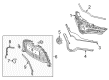 2017 Toyota Yaris Grille Diagram - 53102-0D050