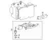 2024 Toyota Tundra ABS Pump And Motor Assembly Diagram - 44050-AN031