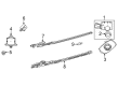 2023 Toyota Highlander Parking Assist Distance Sensor Diagram - 89341-33220-Q0