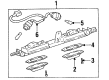 1999 Toyota Celica Light Socket Diagram - 81275-20590