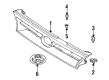 Toyota Corolla Emblem Diagram - 75311-1A730