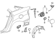 2020 Toyota Mirai Fuel Door Diagram - 77305-62021