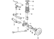 1984 Toyota Corolla Hydraulic Hose Diagram - 96940-32805