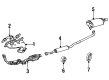 2001 Toyota Sienna Exhaust Manifold Diagram - 25052-20020