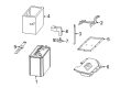 2010 Toyota Highlander Car Batteries Diagram - 28800-20060