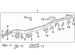 Toyota Sequoia Exhaust Hanger Diagram - 51308-0C020