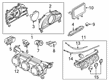 Toyota Yaris iA Blower Control Switches Diagram - 55905-WB002