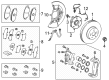 Toyota Sienna Brake Disc Diagram - 43512-08060