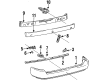 1994 Toyota Corolla Bumper Diagram - 52159-13900