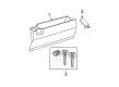 Scion Glove Box Diagram - 55550-21030-B0