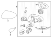 Toyota GR86 Car Mirror Diagram - SU003-10545