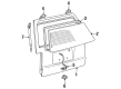 1986 Toyota Van Lift Support Diagram - 68950-29535