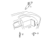 2004 Toyota Highlander Engine Control Module Diagram - 89661-48650-84