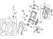 2022 Toyota Highlander Seat Cushion Diagram - 71652-0E150