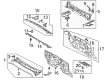 2010 Toyota Sequoia Dash Panels Diagram - 55101-0C061