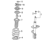 2018 Toyota Mirai Shock Absorber Diagram - 48510-69665