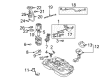 2003 Toyota Highlander Fuel Pressure Regulator Diagram - 23020-70010