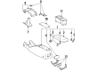 1992 Toyota Celica Center Console Base Diagram - 58801-20200-02