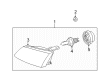 2003 Toyota Sienna Headlight Diagram - 81110-08020