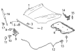 2022 Toyota Tundra Lift Support Diagram - 53440-0C070