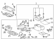 Toyota Sienna Center Console Base Diagram - 58810-AE010-E0