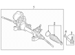 2023 Toyota bZ4X Steering Column Cover Diagram - 45024-42040-C0