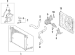 2019 Toyota Camry Cooling Fan Assembly Diagram - 16360-25010