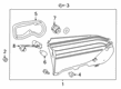 2022 Toyota RAV4 Tail Light Diagram - 81580-0R060