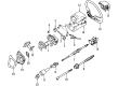 1988 Toyota 4Runner Steering Shaft Diagram - 45260-35041