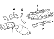 2005 Toyota Land Cruiser Exhaust Manifold Diagram - 17104-50200