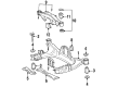 1992 Toyota Celica Crossmember Bushing Diagram - 52271-20020