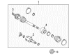 Toyota Transfer Case Seal Diagram - 90311-35069