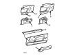 1986 Toyota Celica Armrest Diagram - 62514-14040-C0