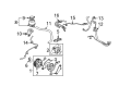 2008 Toyota Sienna Power Steering Reservoir Diagram - 44360-08020